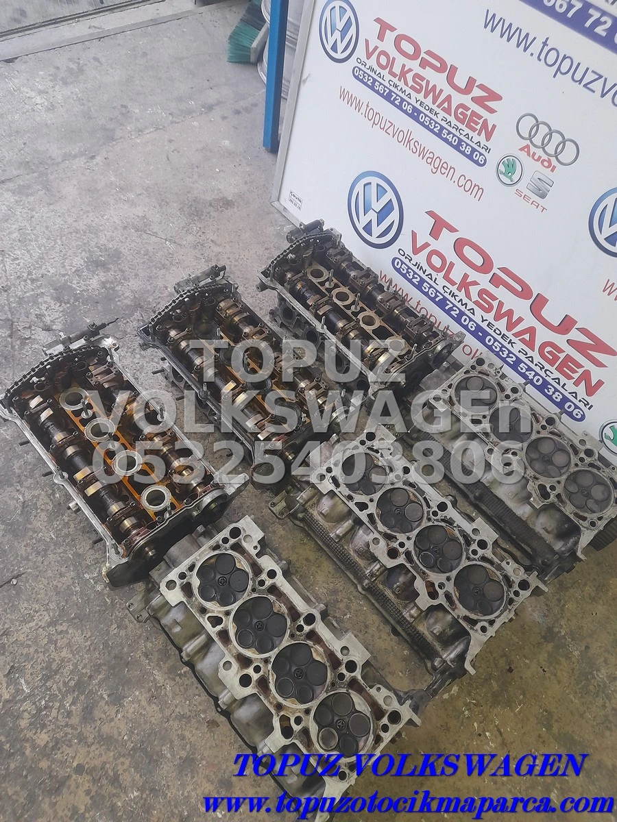 AUDİ A4 1.8 – 1.8T 20 V ÇIKMA SİLİNDİR KAPAĞI 058103373 ADR AEB APU AGU AWT AGN APT
