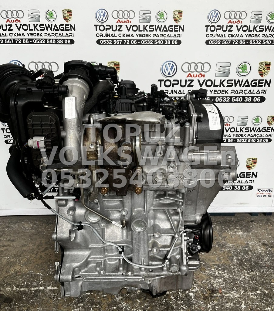 SKODA SCALA 1.5 TSİ ACT DPC DAD ORJİNAL ÇIKMA DOLU MOTOR