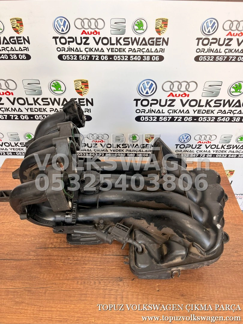 VOLKSWAGEN PASSAT 1.6 BENZİNLİ BSE BGU MOTOR ÇIKMA EMME MANİFOLDU 06A133206BD – 06A133203DL – 06A133203EM
