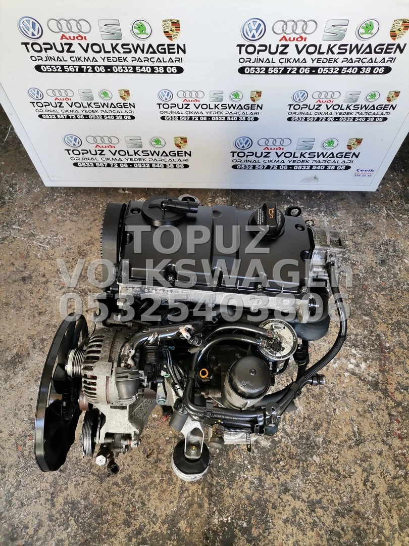 VOLKSWAGEN PASSAT 1.9 TDİ AVF AWX 130 HP ÇIKMA MOTOR DÜŞÜK KM DİZEL MOTOR