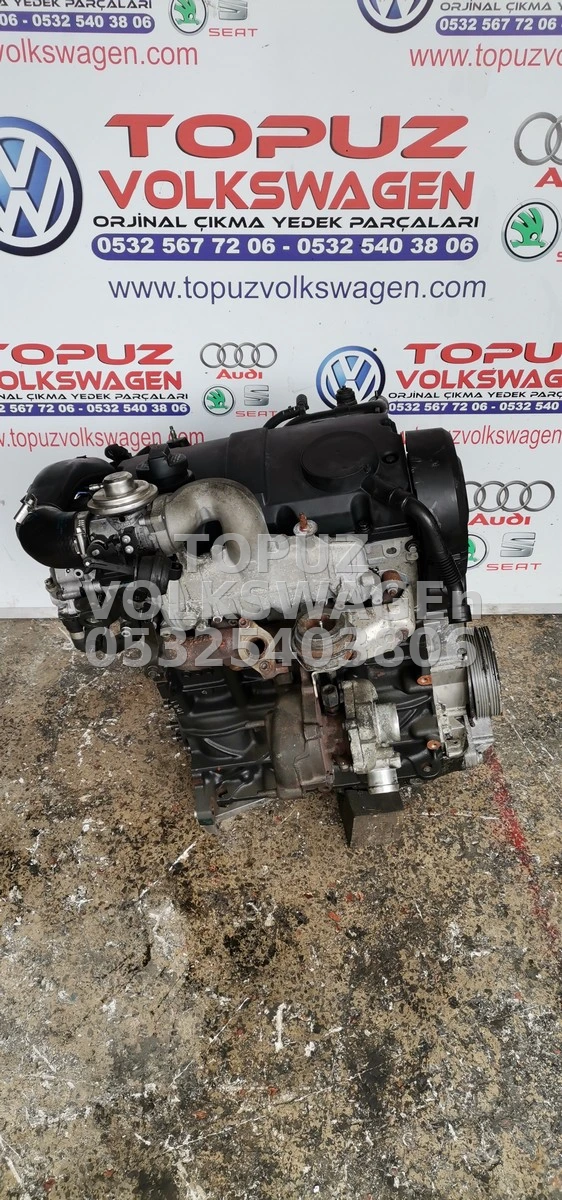 Volkswagen Passat 130 luk 1.9 TDİ AVF AWX Orjinal Dolu Çıkma Motor