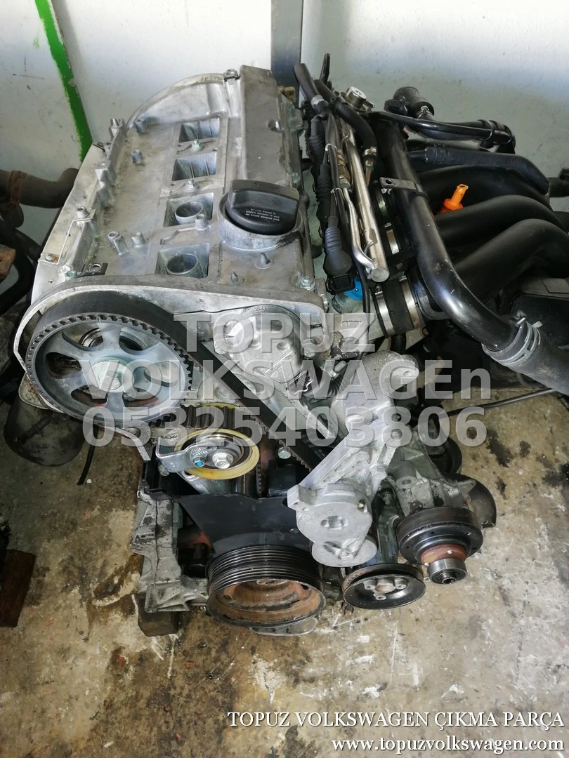 VOLKSWAGEN PASSAT B5 1.8 DÜZ 20V BENZİNLİ ADR APT ÇIKMA DOLU MOTOR 1997- 2000