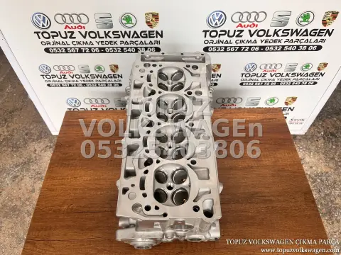 AUDİ A3 1.8 TFSİ BZB CDA CAB MOTOR ÇIKMA SİLİNDİR KAPAĞI 06J103403F küçük görsel