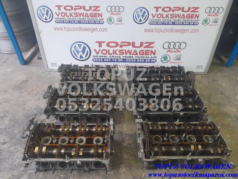 AUDİ A4 1.8 – 1.8T 20 V ÇIKMA SİLİNDİR KAPAĞI 058103373 ADR AEB APU AGU AWT AGN APT