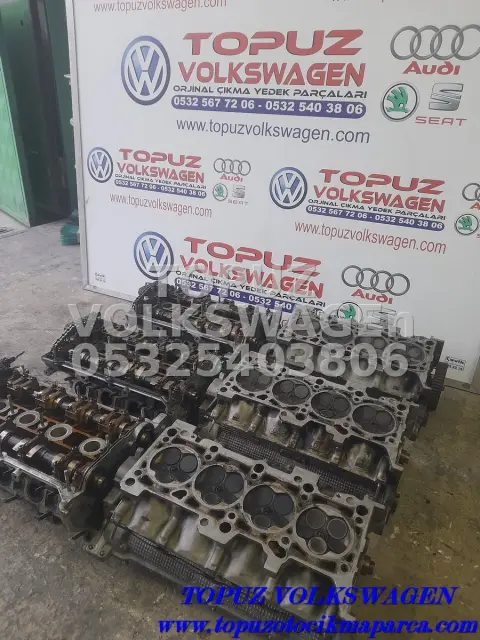 AUDİ A4 1.8 – 1.8T 20 V ÇIKMA SİLİNDİR KAPAĞI 058103373 ADR AEB APU AGU AWT AGN APT küçük görsel