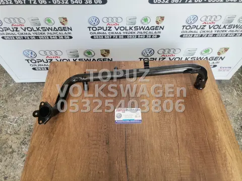 AUDİ A4 1.8 1.8T DEMİR SOĞUTUCU SU BORUSU 058121071A – 06B121071AT küçük görsel