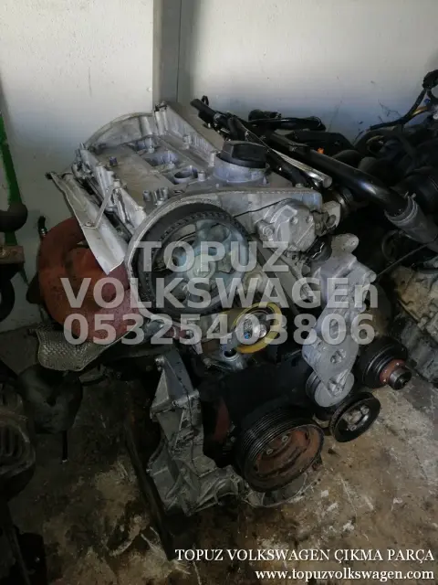 AUDİ A4 1.8 DÜZ 20V BENZİNLİ ADR APT ÇIKMA DOLU MOTOR küçük görsel