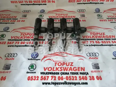 Audi A4 2.0 Tdi BKD BRE Motor Bosch Çıkma Enjektör Takımı 03G130073G