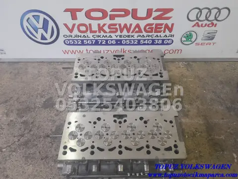 AUDİ A4 2.0 TDİ BRE MOTOR ORJİNAL ÇIKMA SİLİNDİR KAPAĞI 03G103373A küçük görsel
