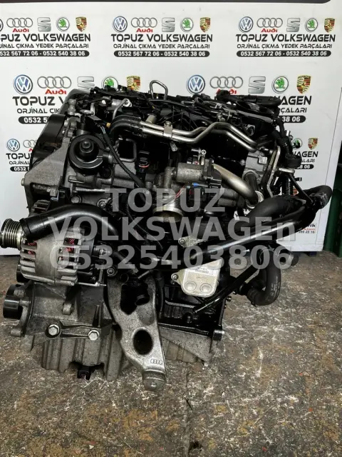 AUDİ A4 2.0 TDİ CGL CJC ÇIKMA DOLU MOTOR küçük görsel