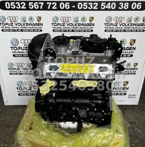 AUDİ A4 A5 1.8 TFSİ BENZİNLİ CDH CDA CAB BZB MOTOR KODLARIYLA UYUMLU ORJİNAL SIFIR SANDIK MOTOR küçük görsel