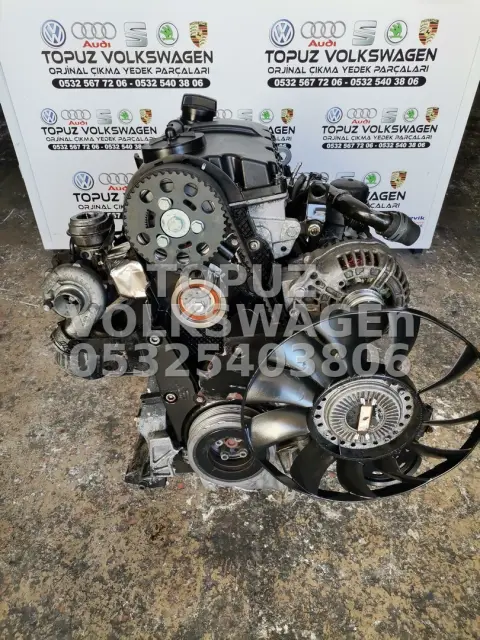 AUDİ A6 1.9 TDİ AVF AWX 130 HP ÇIKMA MOTOR DÜŞÜK KM DİZEL MOTOR