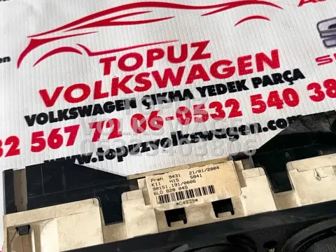 SEAT CORDOBA KALORİFER KLİMA KONTROL PANELİ KLİMATRONİK ORJİNAL ÇIKMA 6L0820045 küçük görsel