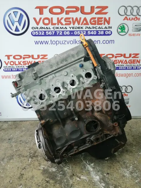 Seat İbiza 1.6 Benzinli 75 lik AEE ALM Çıkma Motor Orjinal Dolu Komple küçük görsel