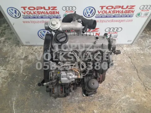 SEAT İBİZA CORDOBA 1.9 TDİ DİZEL AGR ALH 110 LUK ORJİNAL ÇIKMA MOTOR KOMPLE DOLU