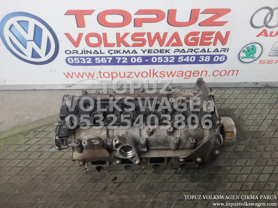 SEAT LEON 1.4 TSİ 122 LİK CAX MOTOR ORJİNAL ÇIKMA SİLİNDİR KAPAĞI 03C103358BA
