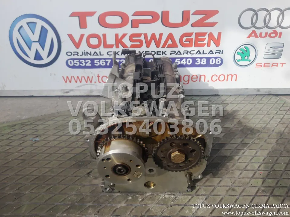 SEAT LEON 1.4 TSİ 122 LİK CAX MOTOR ORJİNAL ÇIKMA SİLİNDİR KAPAĞI 03C103358BA