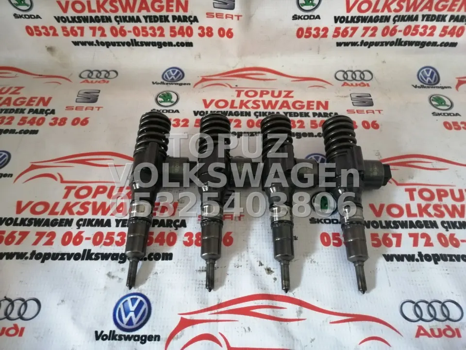 Seat Leon 2.0 Tdi BKD Motor Bosch Çıkma Enjektör Takımı 03G130073G