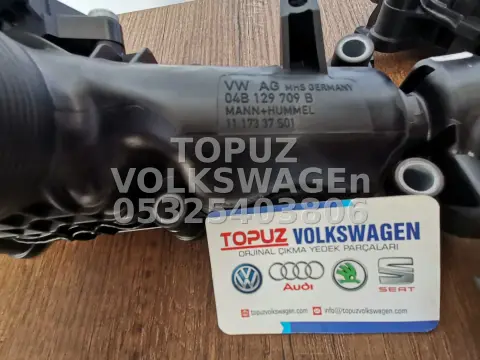 SEAT TOLEDO 1.4 TDİ CUS MOTOR SIFIR ORJİNAL EMME MANİFOLDU 04B129709B küçük görsel