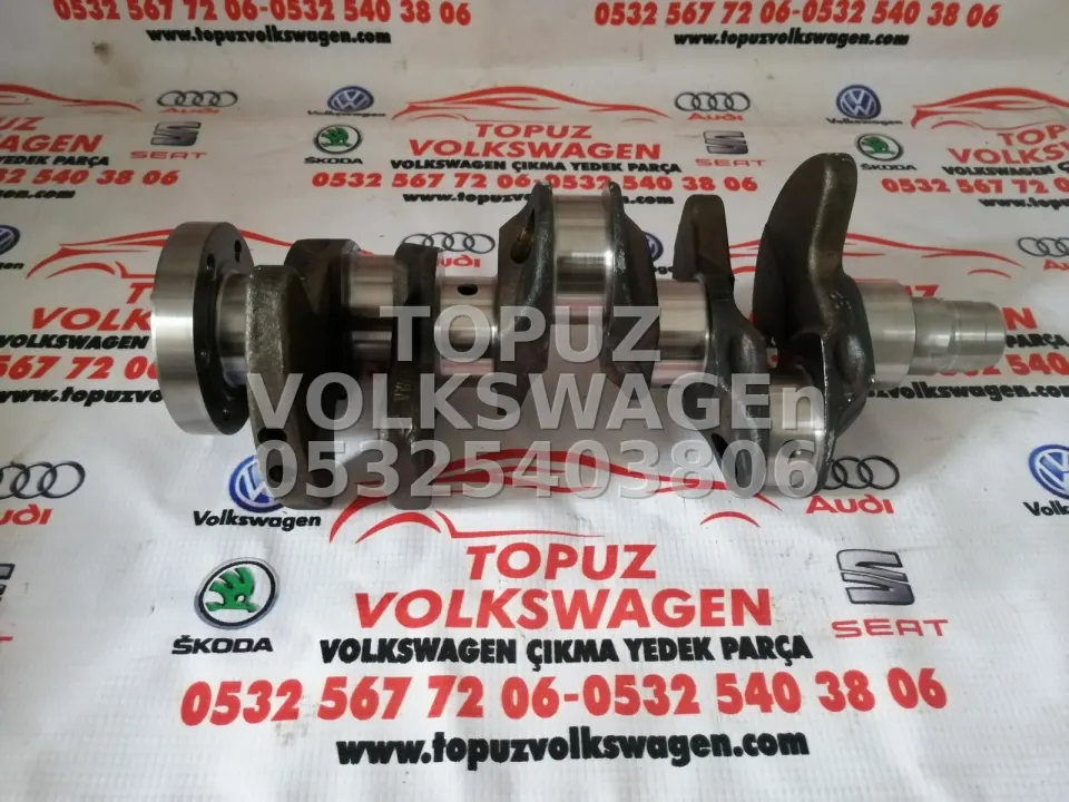 Skoda 1.0 TSİ 04CM Orjinal Çıkma Krank Mili Standart