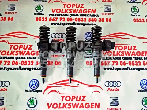 Skoda Fabia 1.4 Tdi 3 Silindir AMF Motor Çıkma Orjinal Enjektör Takımı 045130073T