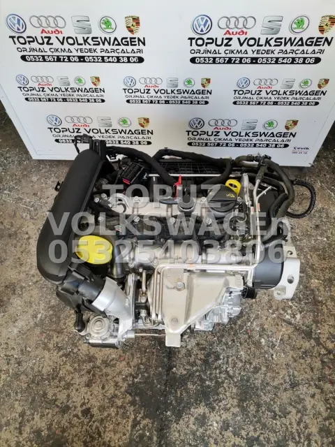 SKODA SUPERB 1.4 TSİ CHP 150 HP ORJİNAL SIFIR SANDIK KOMPLE DOLU MOTOR 04E100034D 2015 2016 2017 2018 2019 2020 küçük görsel
