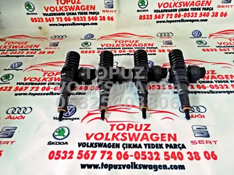 Transporter T5 1.9 Dizel AXB Motor Çıkma Orjinal Enjektör Takımı 038130073AG