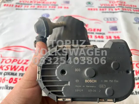 VOLKSWAGEN 1.8T ELEKTRİKLİ BOGAZ KELEBEĞİ ORJİNAL ÇIKMA 06A133062C