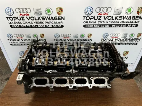 VOLKSWAGEN GOLF 1.8 DÜZ 20V AGN APG MOTOR ÇIKMA SİLİNDİR KAPAĞI 058103373A 058103373D