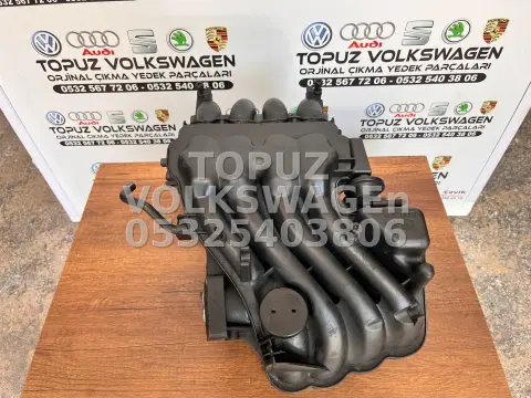 VOLKSWAGEN GOLF 4 1.6 AKL AEH BENZİNLİ ORJİNAL ÇIKMA EMME MANİFOLDU 06A133205 küçük görsel