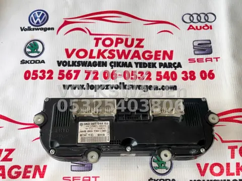 VOLKSWAGEN GOLF 6 KLİMA KONTROL PANELİ KLİMATRONİK ÇIKMA 5K0907044GJ 5HB009746-90 küçük görsel