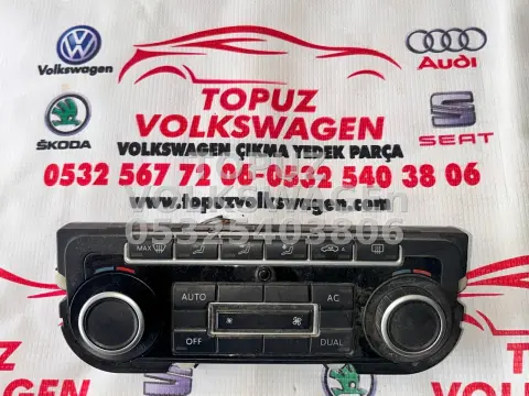 VOLKSWAGEN JETTA KLİMA KONTROL PANELİ KLİMATRONİK ÇIKMA 5K0907044ER 5HB009746-60