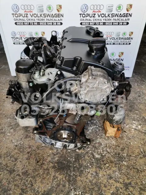 VOLKSWAGEN PASSAT 1.9 TDİ AVF AWX 130 HP ÇIKMA MOTOR DÜŞÜK KM DİZEL MOTOR küçük görsel