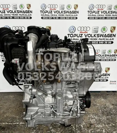 VOLKSWAGEN PASSAT B8 1.5 TSİ ACT DPC DAD ORJİNAL ÇIKMA DOLU MOTOR küçük görsel