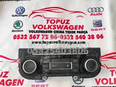 VOLKSWAGEN PASSAT KLİMA KONTROL PANELİ KLİMATRONİK ÇIKMA 5K0907044GJ 5HB009746-90