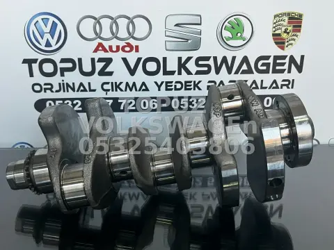 VOLKSWAGEN POLO 1.2 TDİ CFW MOTOR 03P105021A KODLU SIFIR STANDART ORJİNAL KRANK MİLİ 03P