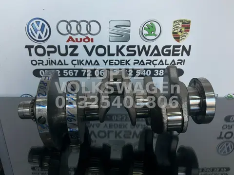 VOLKSWAGEN POLO 1.2 TDİ CFW MOTOR 03P105021A KODLU SIFIR STANDART ORJİNAL KRANK MİLİ 03P küçük görsel