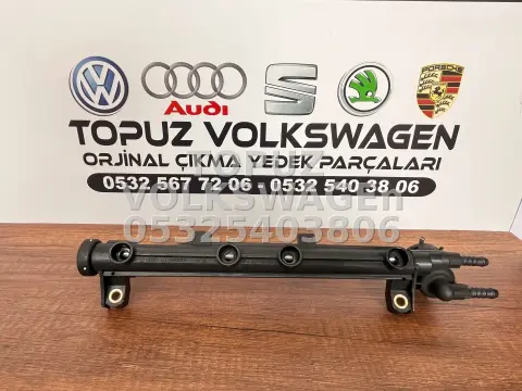 VOLKSWAGEN POLO CLASSİC 1.6 BENZİNLİ AFT 100LÜK BENZİN ENJEKTÖR KÜTÜĞÜ 037133317N küçük görsel