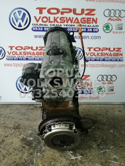 Volkswagen Polo Classic Klasik 1.6 Benzinli 75 lik ALM Çıkma Orjinal Dolu Komple Motor küçük görsel