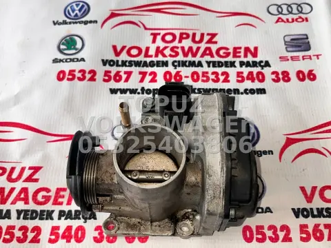 VOLKSWAGEN POLO HB 1.6 BENZİNLİ AEE 75 LİK ORJİNAL ÇIKMA GAZ KELEBEĞİ (BOĞAZ KELEBEĞİ) 030133064D