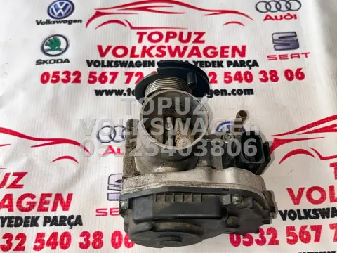 VOLKSWAGEN POLO HB 1.6 BENZİNLİ AEE 75 LİK ORJİNAL ÇIKMA GAZ KELEBEĞİ (BOĞAZ KELEBEĞİ) 030133064D küçük görsel