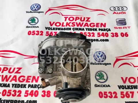 VOLKSWAGEN POLO HB 1.6 BENZİNLİ AEE 75 LİK ORJİNAL ÇIKMA GAZ KELEBEĞİ (BOĞAZ KELEBEĞİ) 030133064D küçük görsel