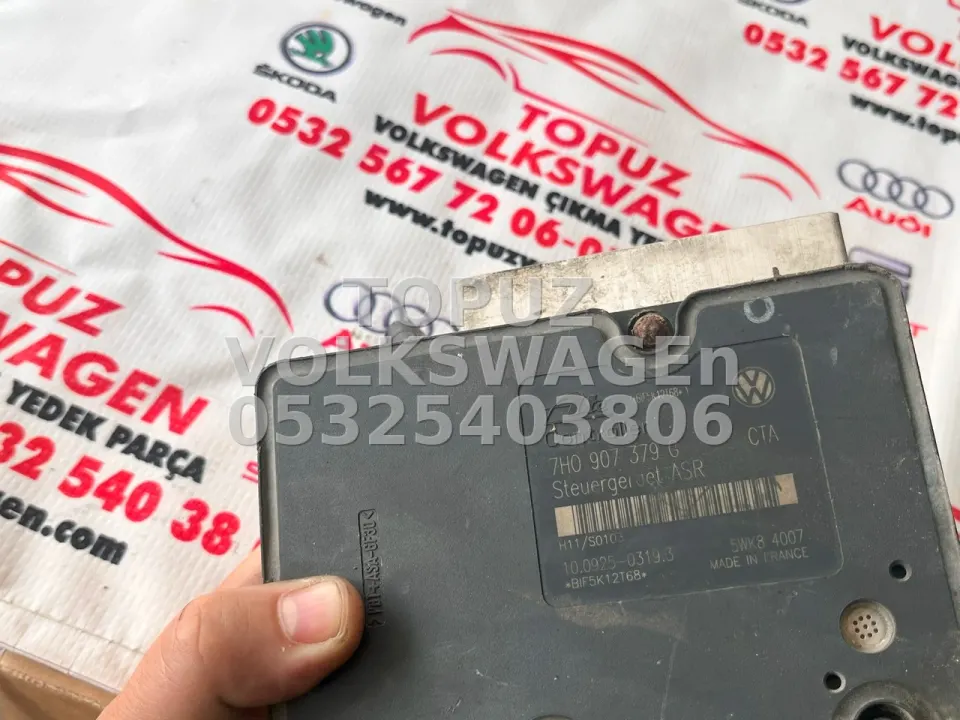 VOLKSWAGEN TRANSPORTER T5 CAREVELLA ABS BEYNİ ORJİNAL ÇIKMA 7H0907379G